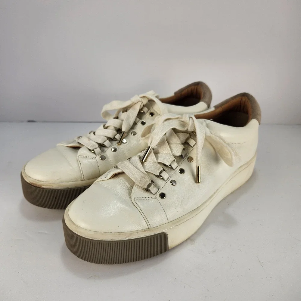 Joie Handan Women's Casual Minimalist Sneaker In White Size 40 (9-9.5)